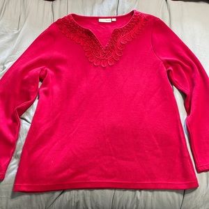 Studio Works Detailed Long Sleeve Top